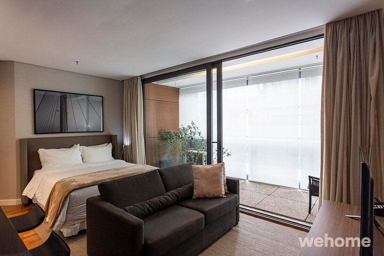 Wehome - Apartamento moderno con balcón, disfruta al máximo