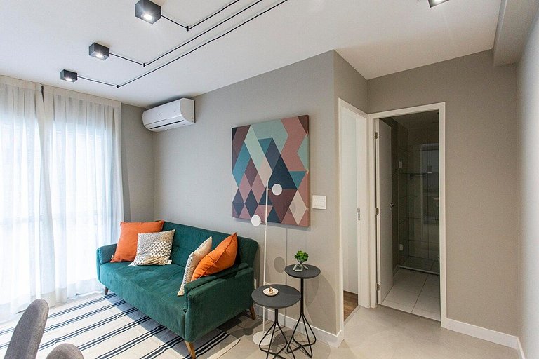 Wehome - Apto moderno e decorado na Repúbica