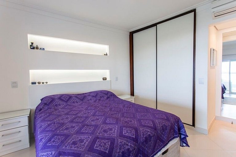 Wehome - 3 suítes, pé na areia, c/ varanda gourmet