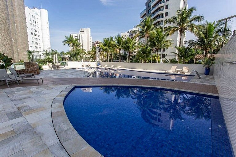 Wehome - 3 suítes, pé na areia, c/ varanda gourmet