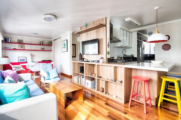 Wehome - Lindo e equipado, na melhor rua do Itaim!
