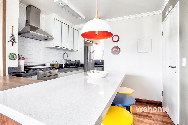 Wehome - Lindo e equipado, na melhor rua do Itaim!