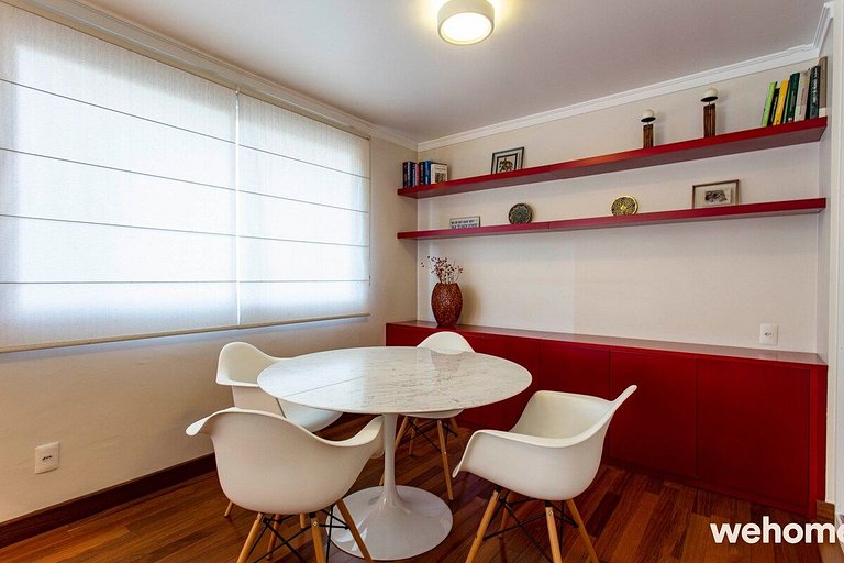 Wehome - Lindo e equipado, na melhor rua do Itaim!