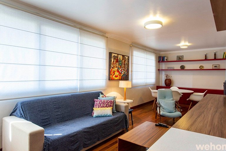 Wehome - Lindo e equipado, na melhor rua do Itaim!