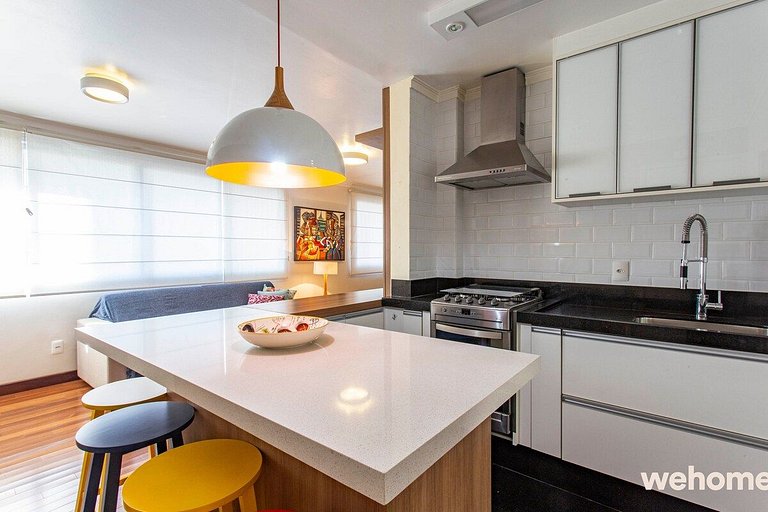 Wehome - Lindo e equipado, na melhor rua do Itaim!