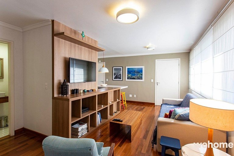 Wehome - Lindo e equipado, na melhor rua do Itaim!