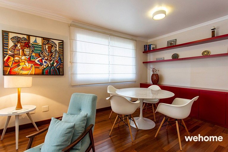 Wehome - Lindo e equipado, na melhor rua do Itaim!