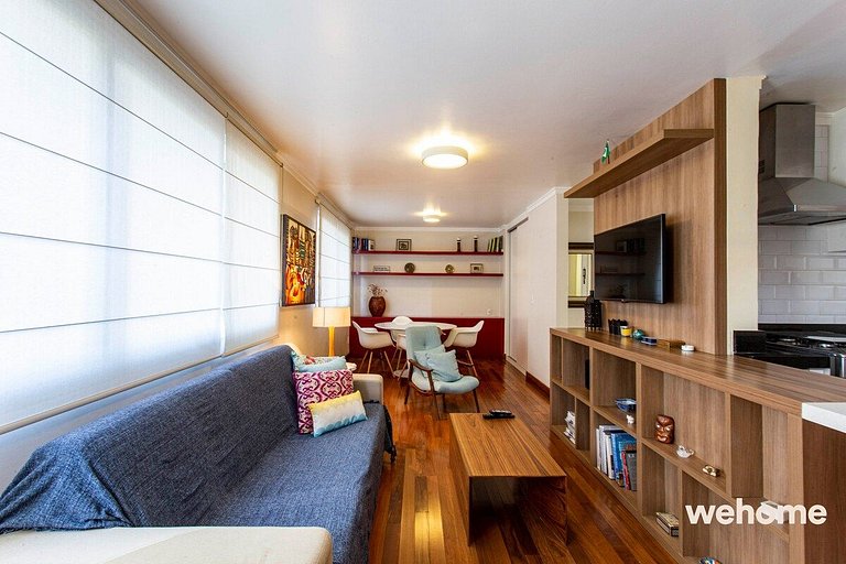 Wehome - Lindo e equipado, na melhor rua do Itaim!