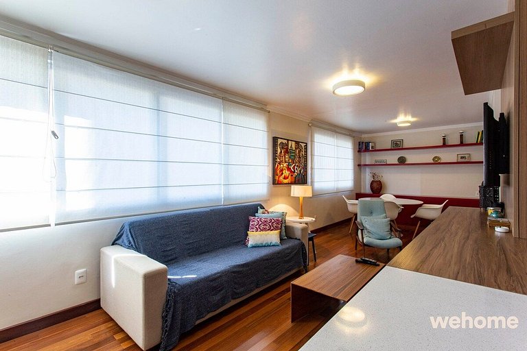Wehome - Lindo e equipado, na melhor rua do Itaim!