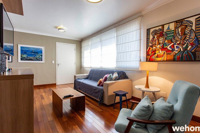 Wehome - Lindo e equipado, na melhor rua do Itaim!