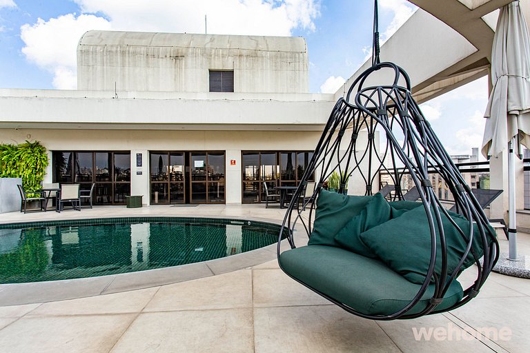 Wehome - Vista espetacular no melhor do Itaim!