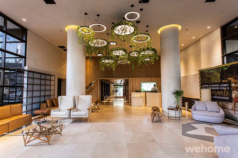 Wehome - 1 bedroom with a spectacular view in Itaim!