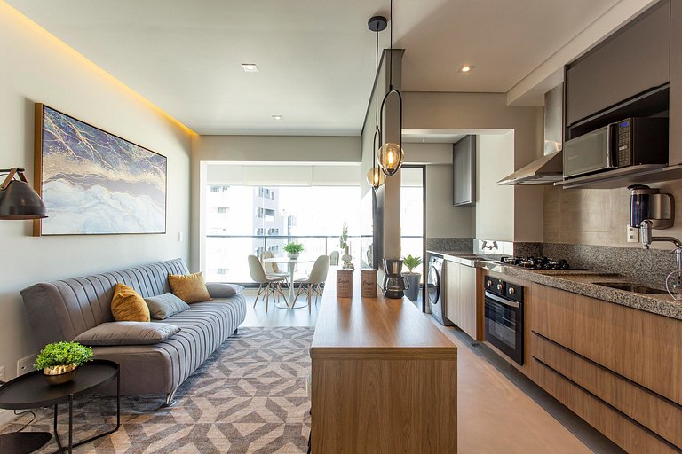 Flat de 1 quarto mobiliado na Vila Nova Conceição | WeHome