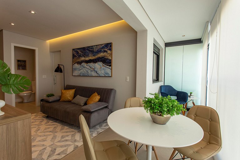 Flat de 1 quarto mobiliado na Vila Nova Conceição | WeHome
