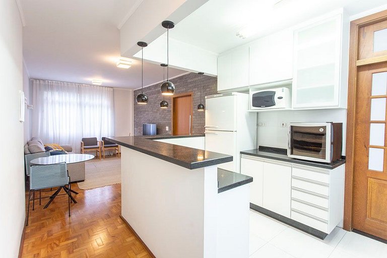 Wehome - 3 habit., aire acond, cerca de Av Paulista