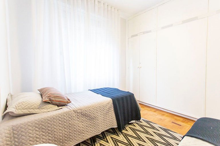 Wehome - 3 habit., aire acond, cerca de Av Paulista