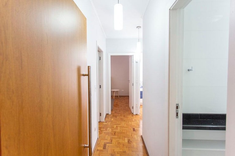 Wehome - 3 habit., aire acond, cerca de Av Paulista