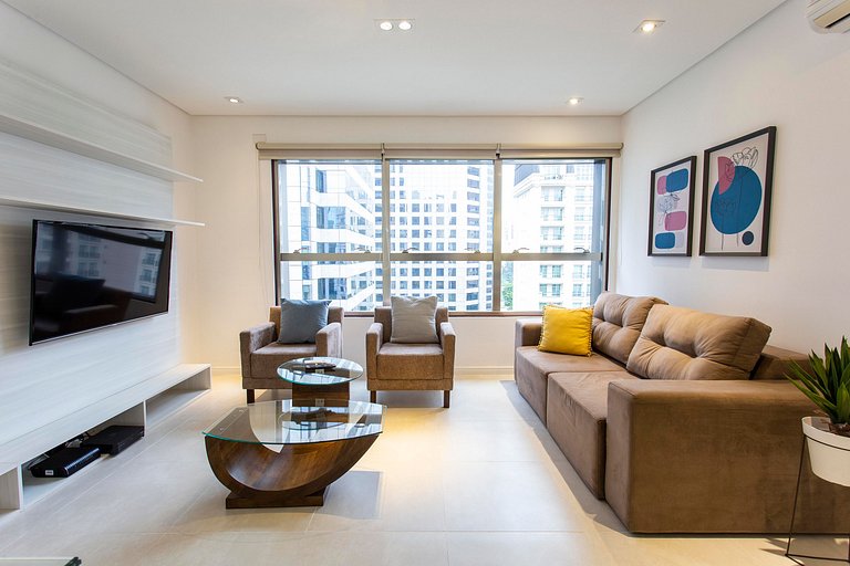 Wehome - Favorito do Brooklin, com 2 dorms e AC!
