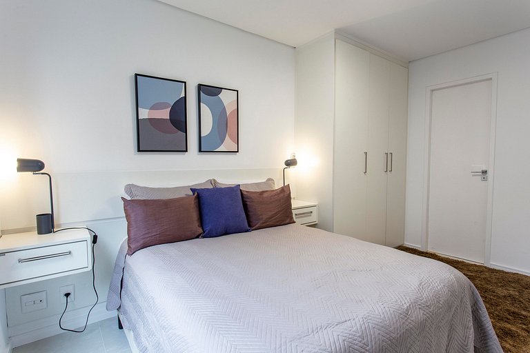 Wehome - O preferido do Brooklin, com 2 quartos e ar-condici