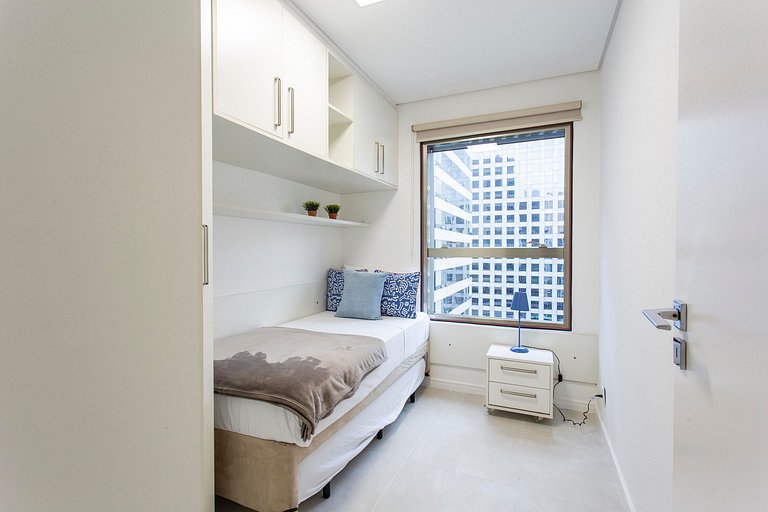 Wehome - O preferido do Brooklin, com 2 quartos e ar-condici