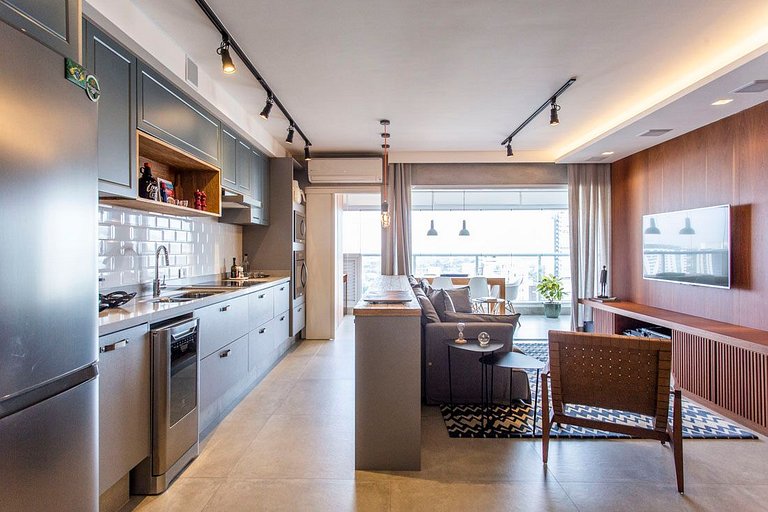 Flat de 2 quartos em Pinheiros | Dna Pinheiros | WeHome