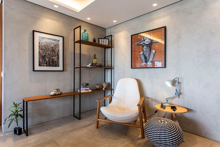 Flat de 2 habitaciones en Pinheiros | Dna Pinheiros | WeHome