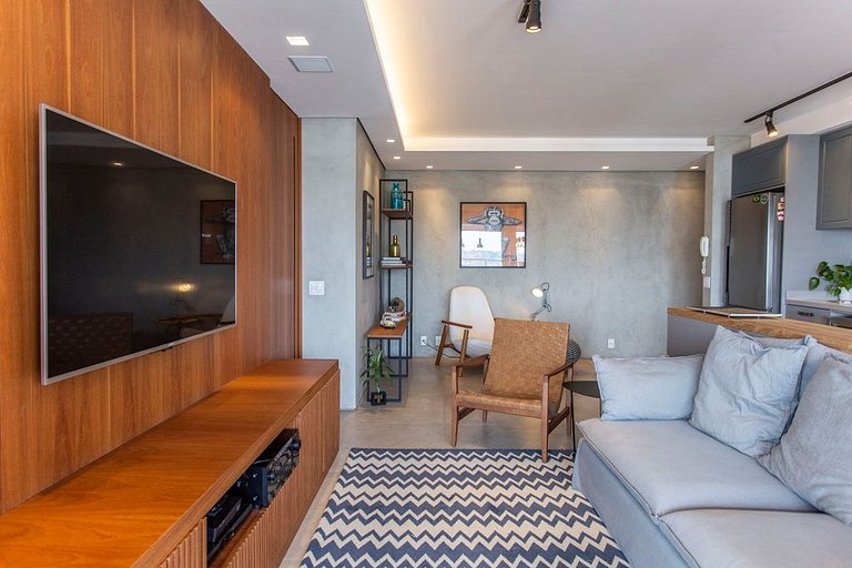 Flat de 2 habitaciones en Pinheiros | Dna Pinheiros | WeHome