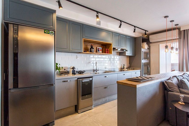 Flat de 2 quartos em Pinheiros | Dna Pinheiros | WeHome