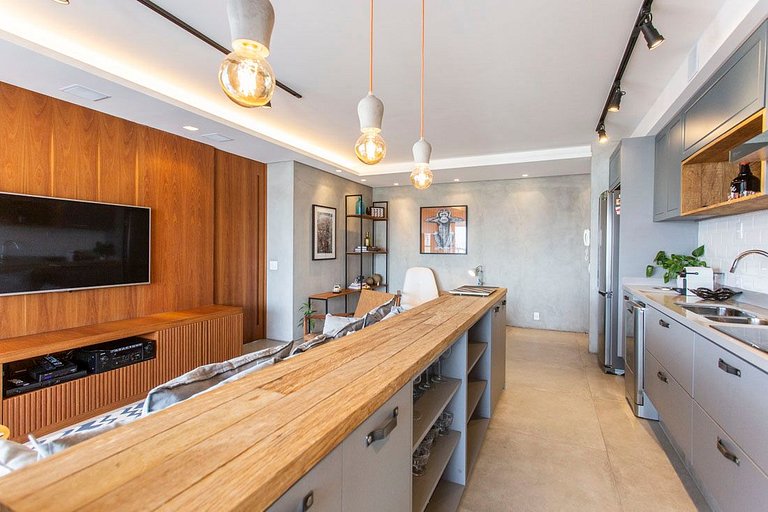 Flat de 2 habitaciones en Pinheiros | Dna Pinheiros | WeHome