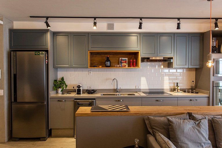 Flat de 2 habitaciones en Pinheiros | Dna Pinheiros | WeHome