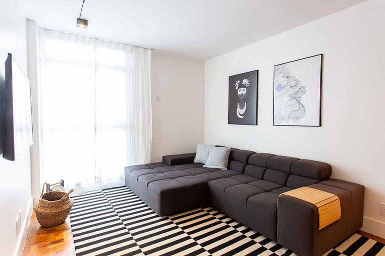 Flat de 2 quartos mobiliado na Bela Vista | WeHome