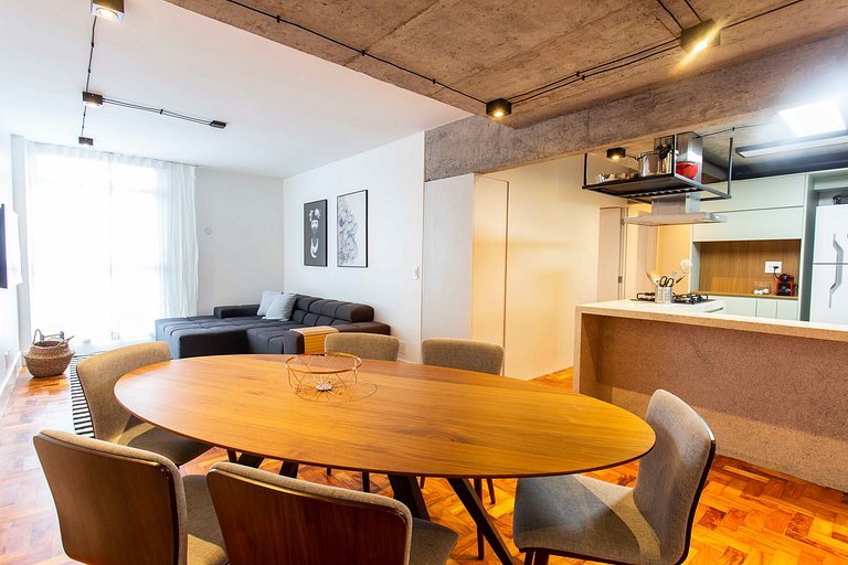 Flat de 2 quartos mobiliado na Bela Vista | WeHome
