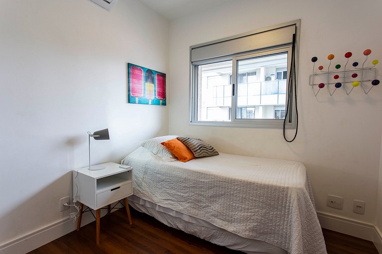 Flat de 2 quartos na Chácara Santo Antônio | WeHome