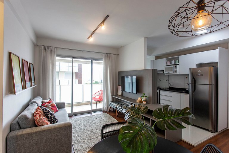 Wehome - 2 bedrooms, next to Morumbi Shopping Mall