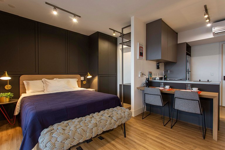 Flat de 1 quarto no Itaim Bibi | Forma Itaim | WeHome