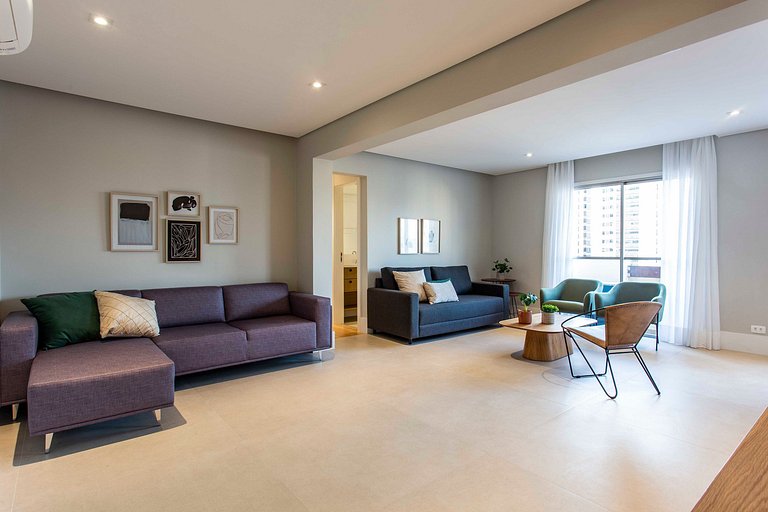 Wehome - 3 dorms, com vista p/ o Parq Villa Lobos