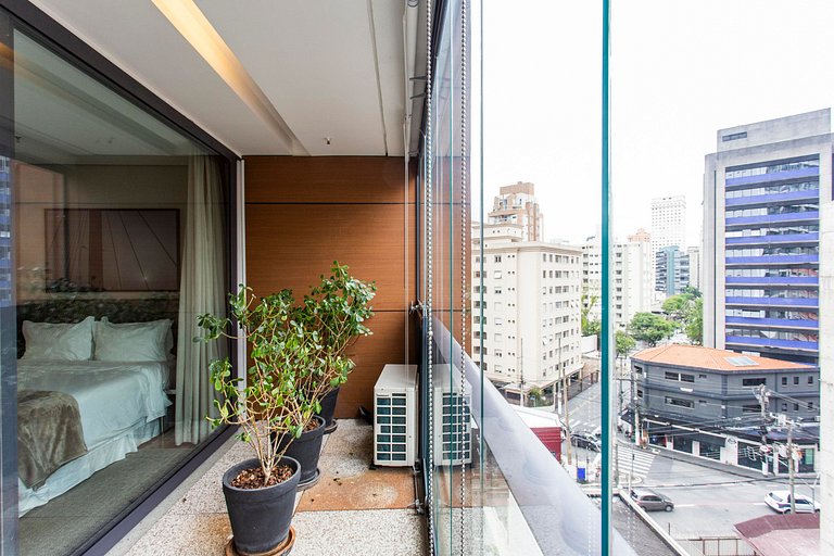 Wehome - Apartamento com varanda na melhor região de São Pau