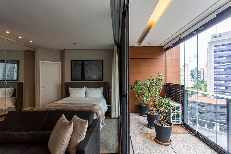 Wehome - Apartamento moderno con balcón, disfruta al máximo