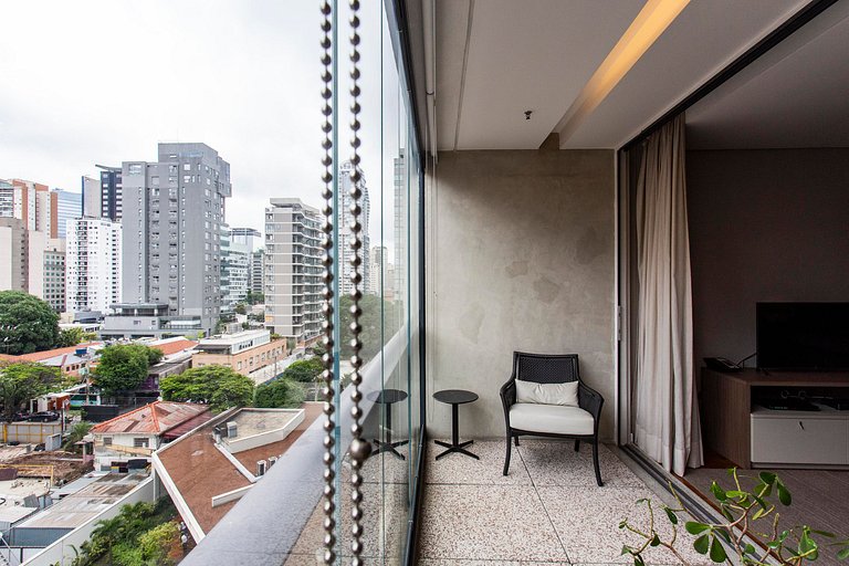 Wehome - Apto com varanda na melhor região em e SP