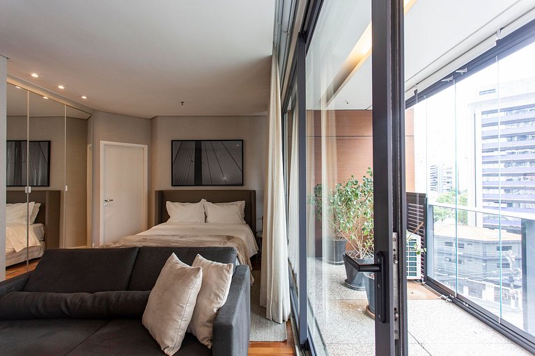 Wehome - Apartamento moderno con balcón, disfruta al máximo