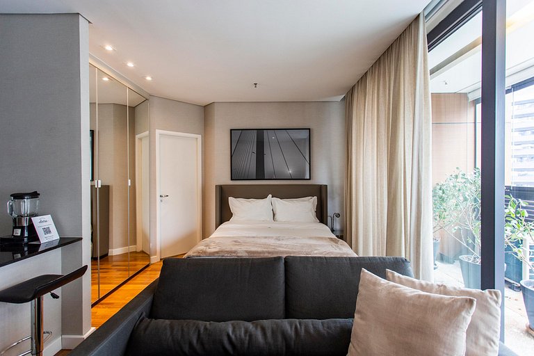 Wehome - Apartamento moderno con balcón, disfruta al máximo