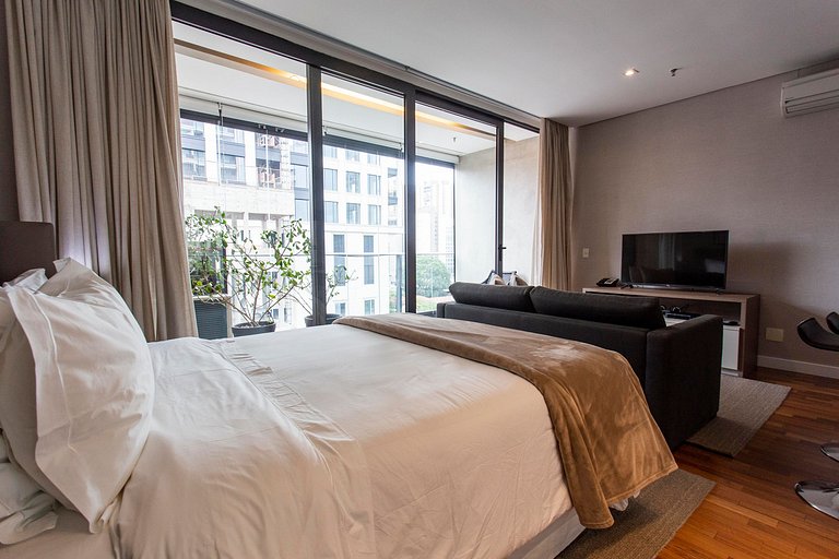 Wehome - Apartamento com varanda na melhor região de São Pau