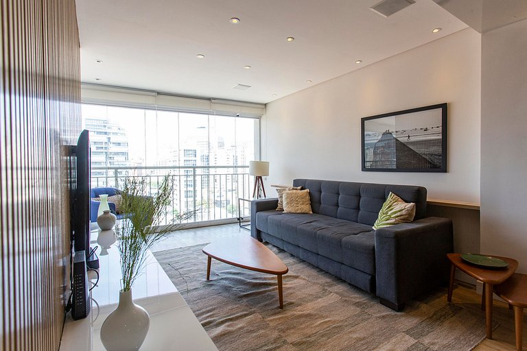 Wehome - Apartamento novo, moderno e elegante na Av. JK