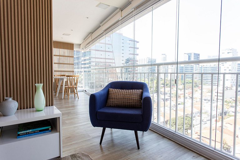 Wehome - Apartamento novo, moderno e elegante na Av. JK