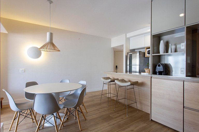 Wehome - Apartamento novo, moderno e elegante na Av. JK