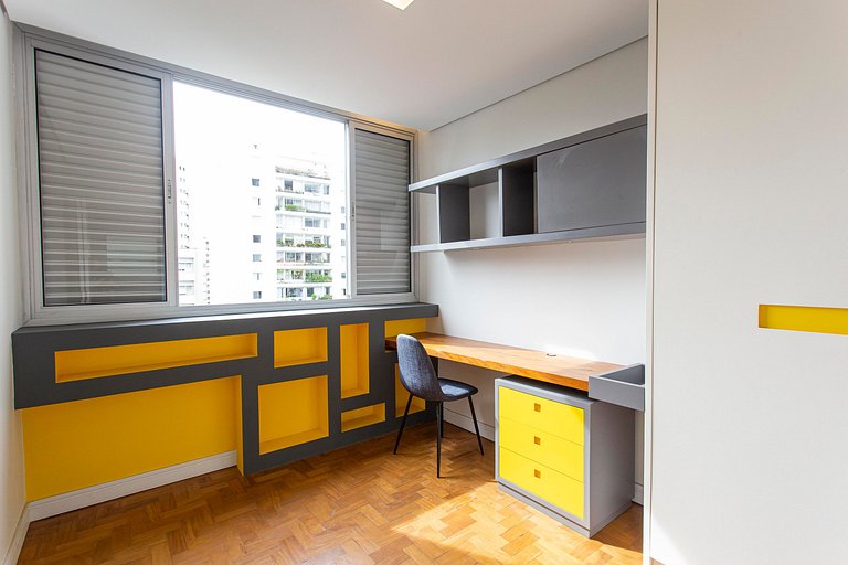 Flat de 2 quartos mobiliado em Pinheiros | WeHome