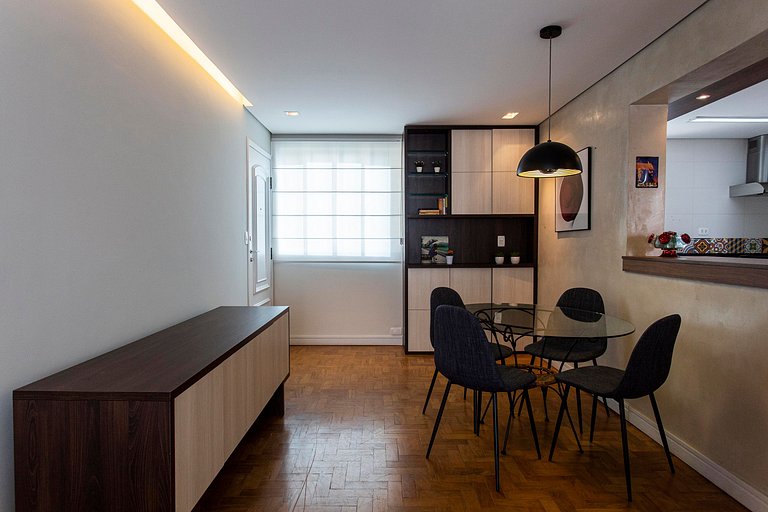 Flat de 2 quartos mobiliado em Pinheiros | WeHome