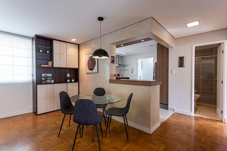 Flat de 2 habitaciones amueblado en Pinheiros | WeHome
