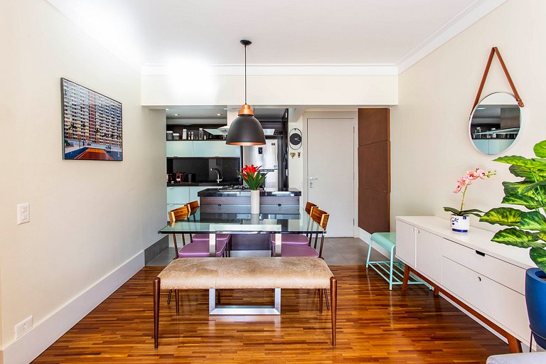 Wehome - Itaim Bibi: 2 bedrooms and AC