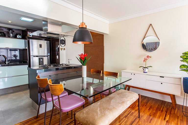 Wehome - Itaim Bibi: 2 bedrooms and AC